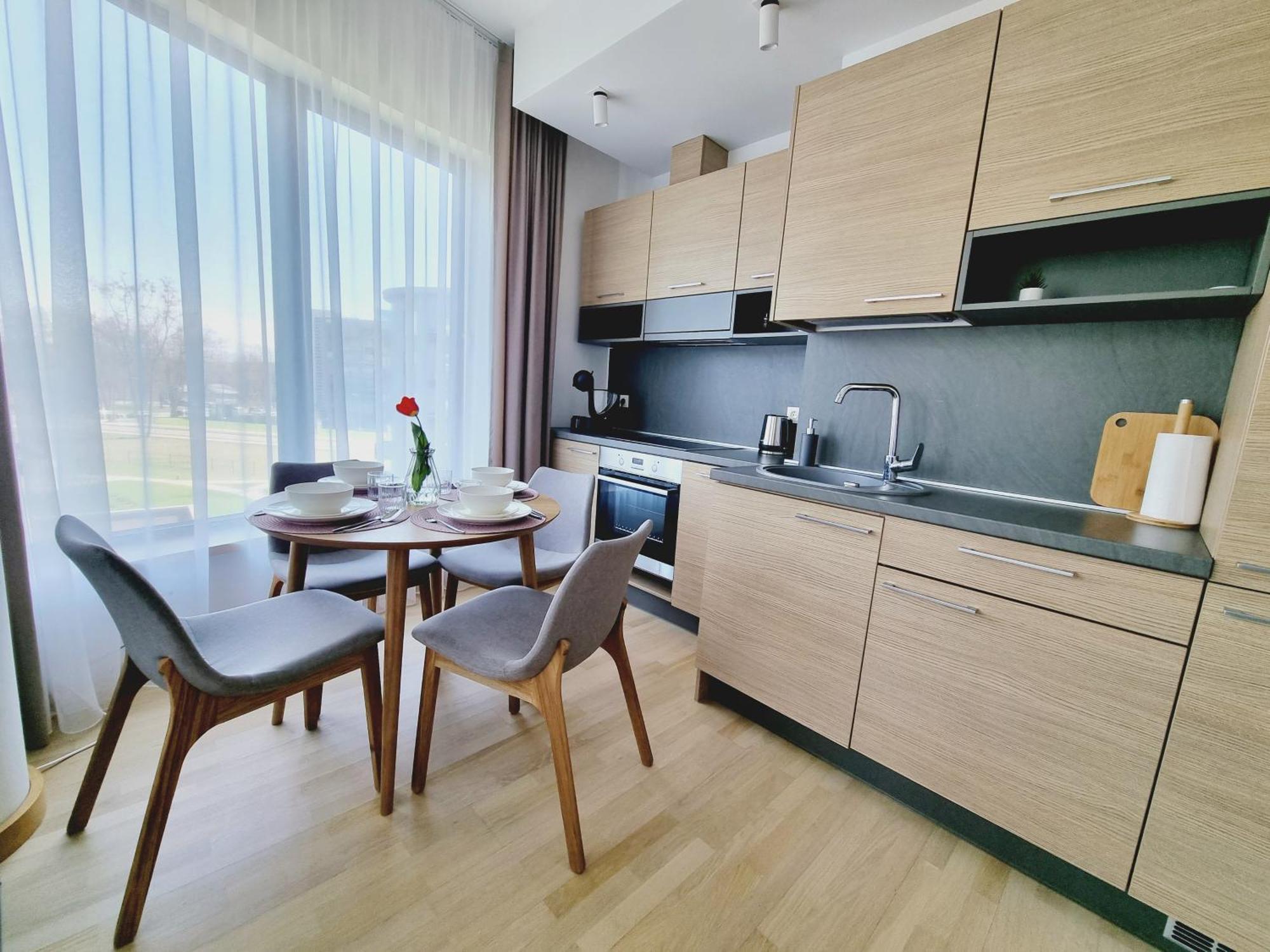 MELODIJA apartments in Druskininkai center Buitenkant foto